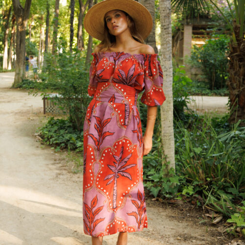 Alternative view of Vestido Palma