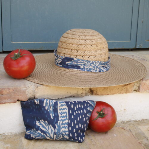 Set Playa ( sombrero + neceser) Marea